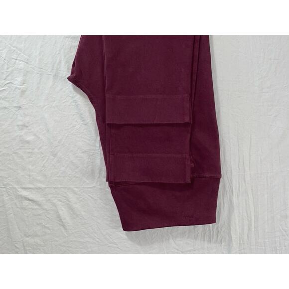 J Jill Wearever Collection Relaxed Taper Pull On Pants. Burgundy, Women's L, GUC - Picture 3 of 8